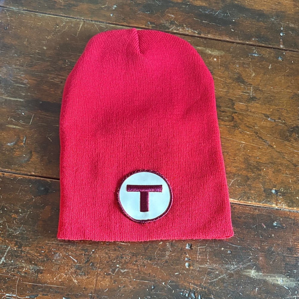 Unisex Boston MBTA Logo Winter Hat
